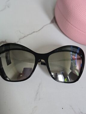 CHANEL Oversized SUNGLASSES AUTHENTIC 5377